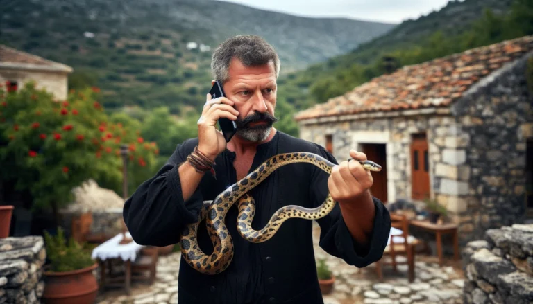 Θέτε να τονε πάρετε ή να τον αποσβολώσω;