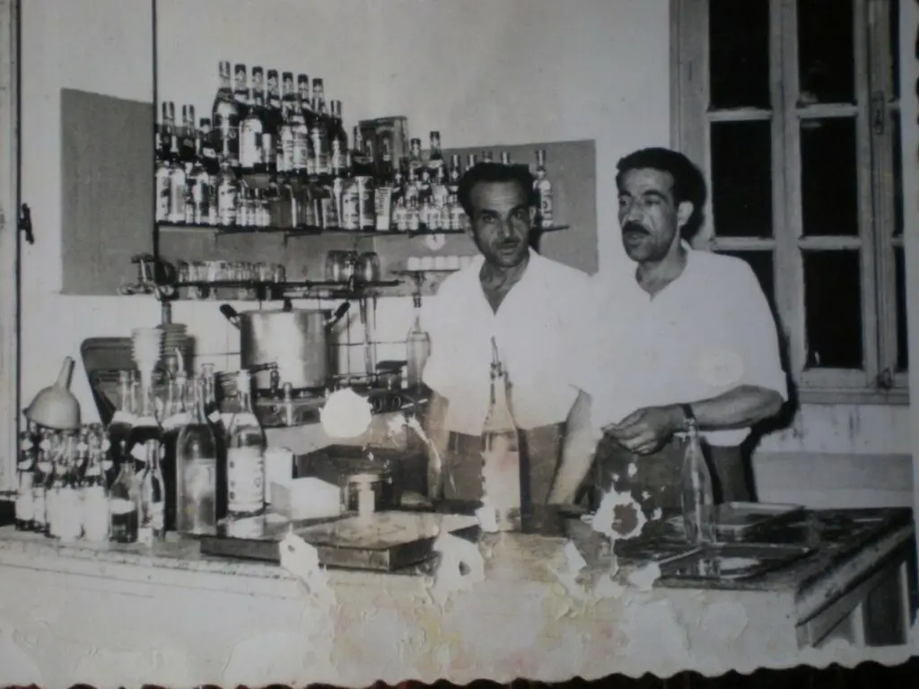 Πριν το ’60 στο καφενείο του Ηλία Λουλούδη στο Σπήλι