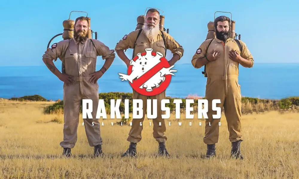 RAKIBUSTERS - Η Κρήτη με τη ρακή της, σώζει τον κόσμο από τον Κορονοϊό