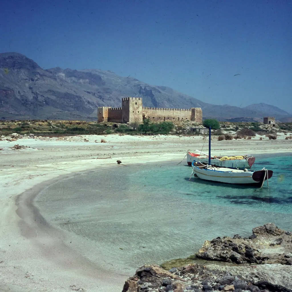 Κόλπος του Φραγκοκάστελλου, Απρίλιος 1968. Φωτ.: Konrad Helbig/Deutsche Fotothek