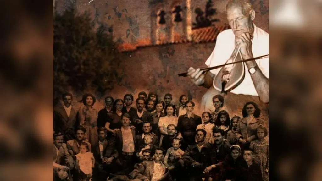 Video-Ντοκουμέντο από παλιό γλέντι με παλιούς χορούς, στο χωριό Χάρκια Ρεθύμνου