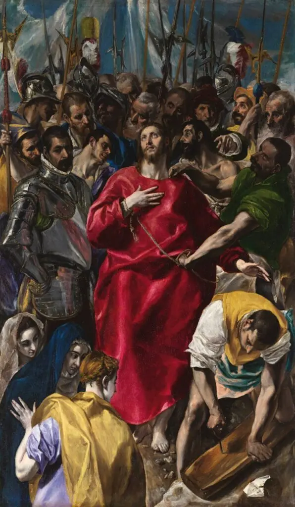 El Espolio – Ο διαμερισμός των ιματίων του Χριστού, 1577-9, λάδι σε μουσαμά, 285 x 173 εκ., Τολέδο, Καθεδρικός Ναός.