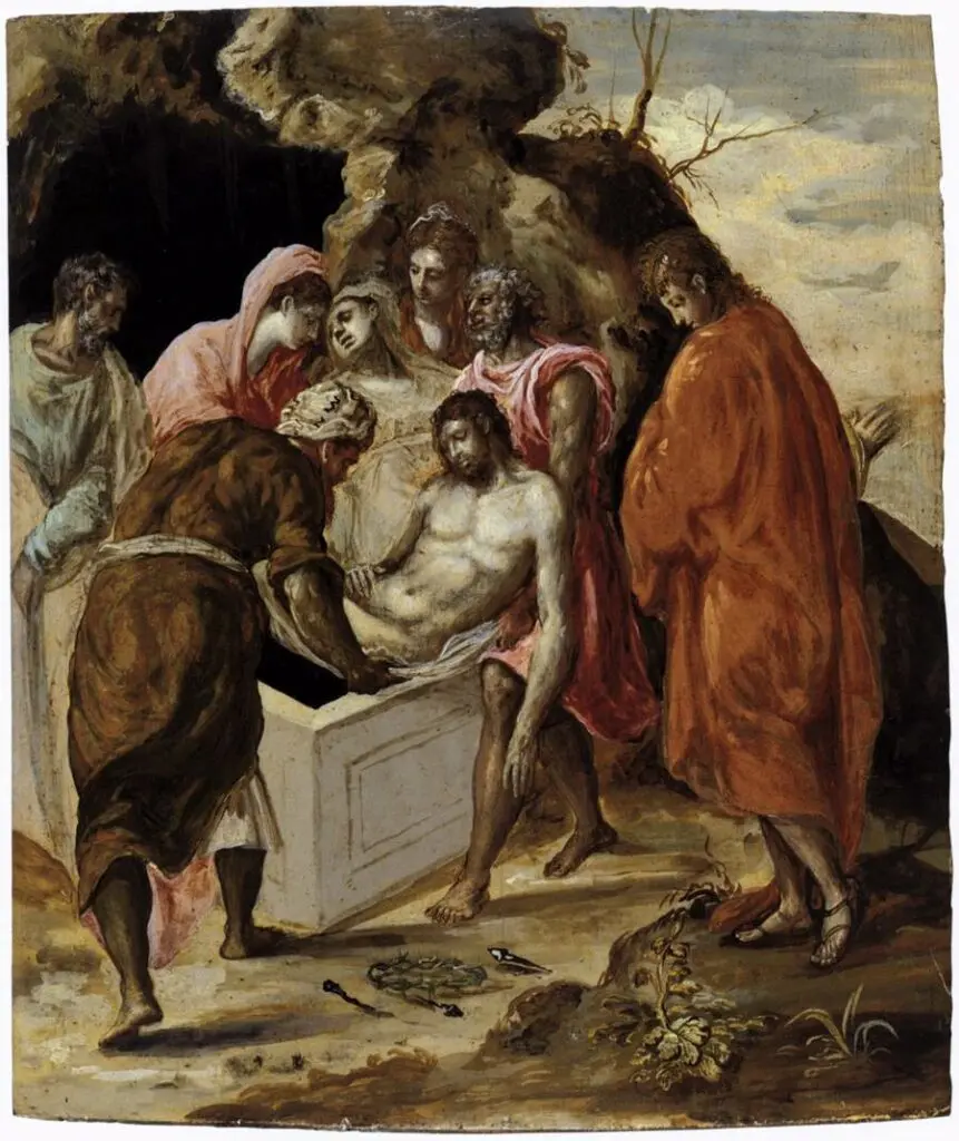 Η Ταφή, 1569, Αθήνα, Εθνική Πινακοθήκη