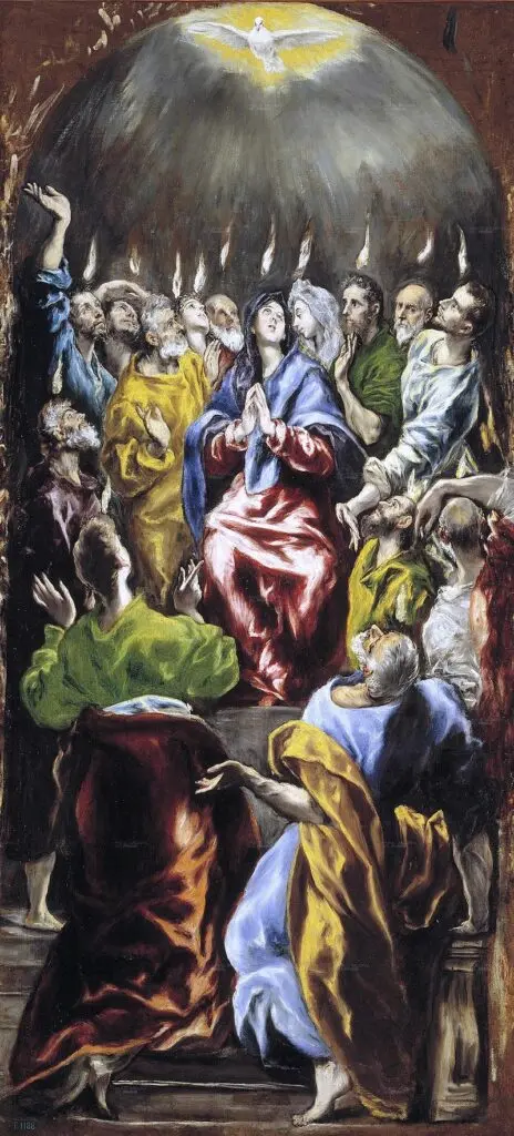 Πεντηκοστή, 1597-1600, Μαδρίτη, Μουσείο του Πράδο