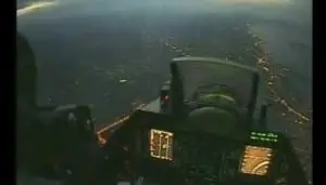 Η Κρήτη το βράδυ μέσα από ένα… F16!