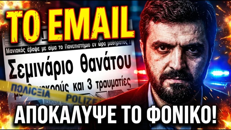 Το άλυτο μυστήριο με το μακελειό στο Πανεπιστήμιο της Κρήτης το 1990